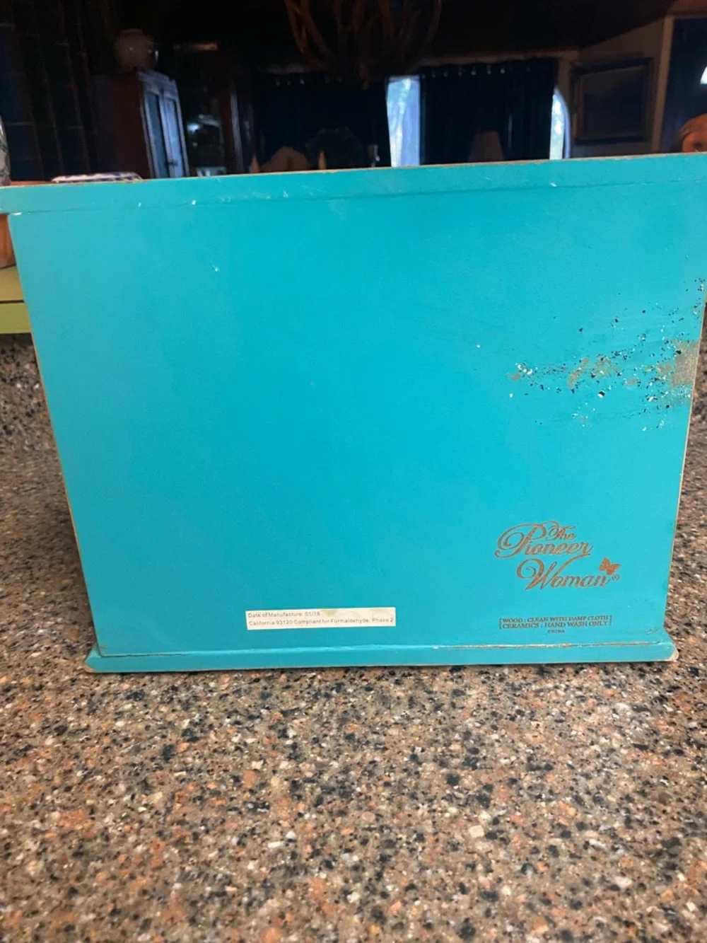 The Pioneer Woman Vintage Floral 6-Drawer Spice & Tea Box- Retired - Picture 5 of 10